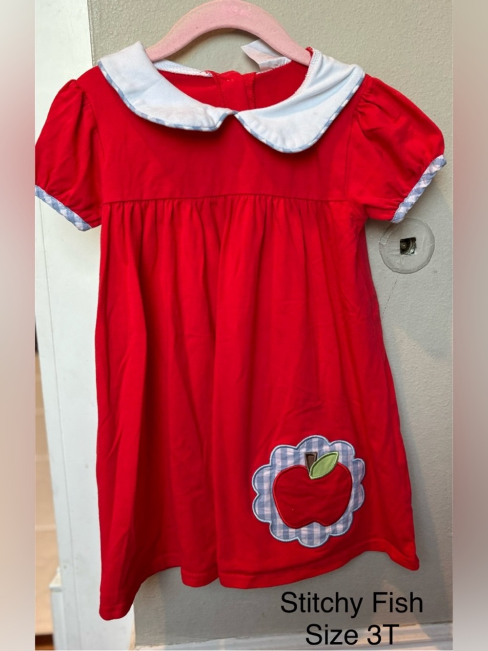 Red Apple Girls' Casual Dress - 3T